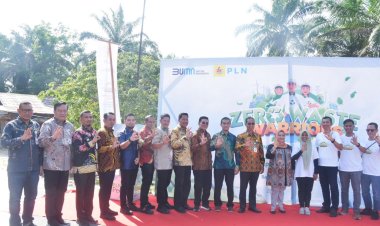Bupati Bengkalis Apresiasi Kegiatan Aksi Peduli Lingkungan PT PLN