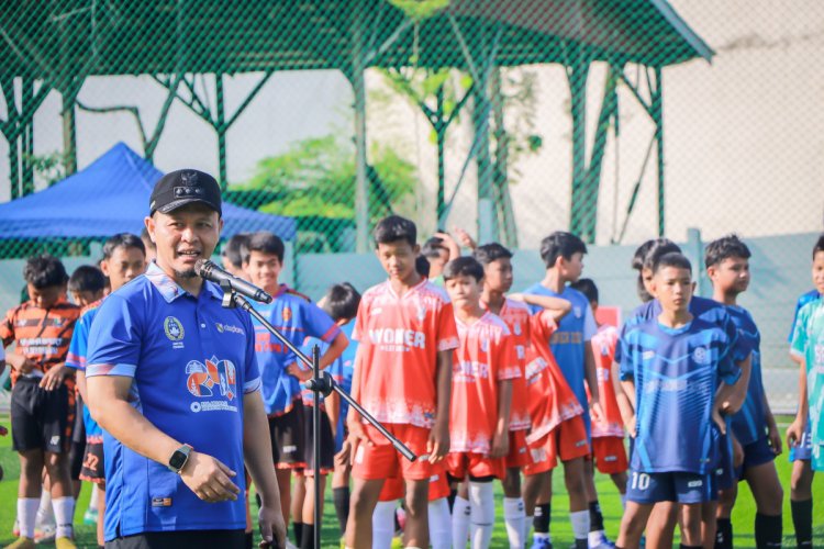 Wali Kota Agung Nugroho Buka Mini Soccer Tournament 2025, Jaring Bibit Atlet Sepakbola
