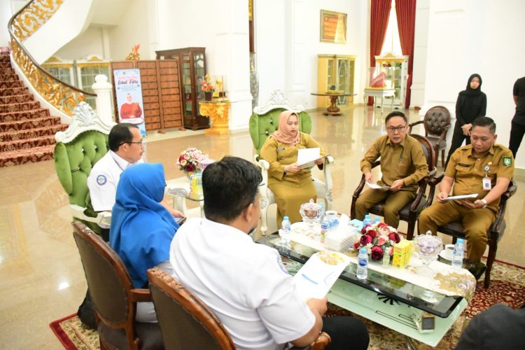 Bupati Kasmarni Tingkatkan Kerjasama dengan BPJS, Ingin Masyarakat Tersentuh Program UHC