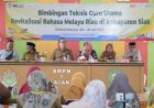 Sekolah Diminta Ajarkan Budaya Melayu Siak, Balai Bahasa Riau Gelar Bimtek Guru Utama RBD