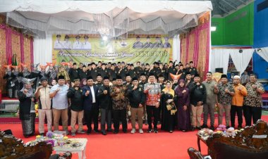 Hadiri Pelantikan Pengurus KKNP Dumai, Wawako Sugiyarto Resmikan Gedung Serbaguna