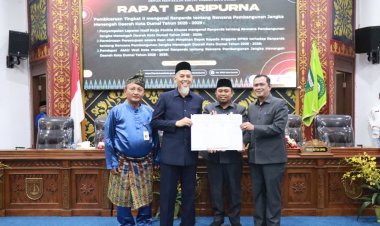 Ranperda RPJMD Kota Dumai Tahun 2025-2029 Disetujui Dewan, Wali Kota Paisal Wujudkan Visi Pembangunan
