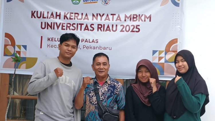 Dari Kukerta Mahasiswa UNRI di Kelurahan Palas: Potensi Pertanian Kurang Memadai