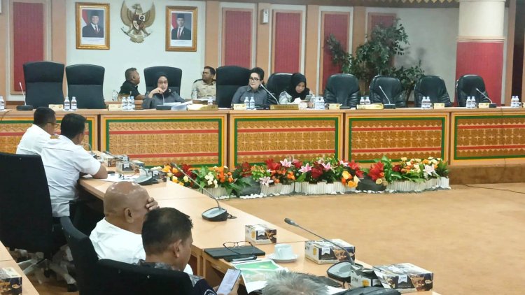 Bahas irigasi Terkait Ketahanan Pangan, Komisi II DPRD Riau Gelar RDP Bersama Dinas Pertanian dan BWSS III