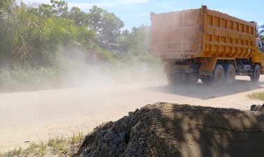 Debu Masuk Hingga ke Dalam Rumah di Palas, PT HKI Kembali Disorot