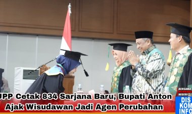 Bupati Rohul  Anton Ajak Wisudawan UPP Jadi Agen Perubahan