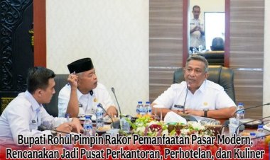 Bupati Rohul Wacanakan Pasar Modern Jadi Pusat Bisnis dan Kuliner