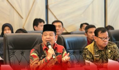 Ikuti Rakor Perencanaan Pembangunan Bersama Gubri, Wabup Rohul Syafaruddin Poti Usulkan Peningkatan Infrastruktur Jalan