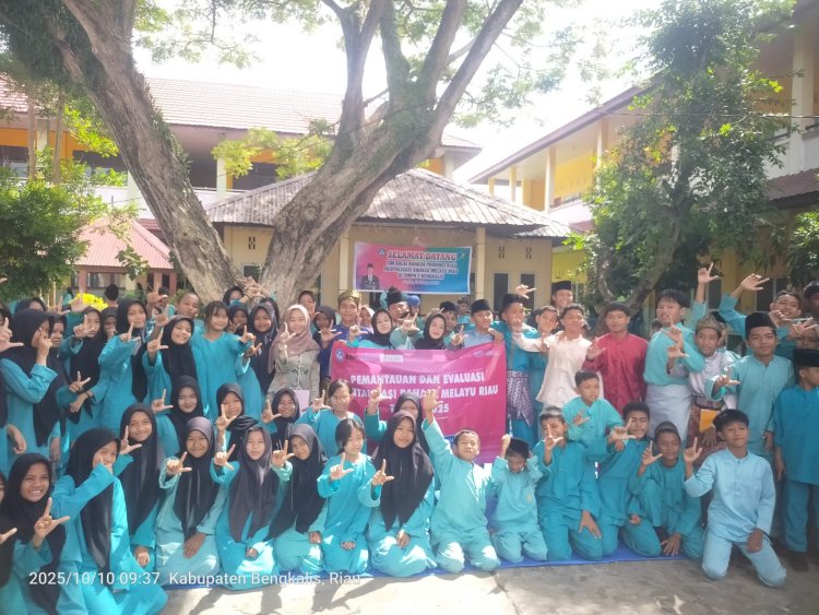 Tim Molinbasra BBPR Pantau RBD Melayu di Bengkalis, Jelang Festival Tunas Bahasa Ibu Provinsi Riau
