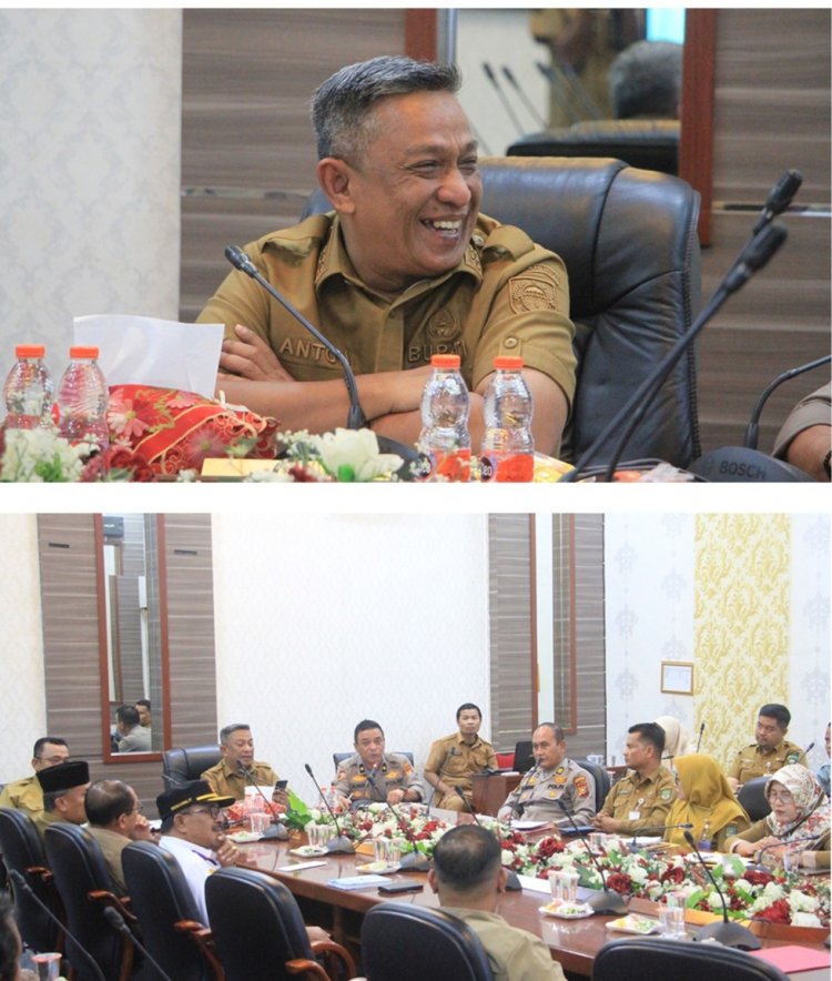 Bupati Rohul Anton Pimpin Rapat Finalisasi Malam Puncak Pesta Rakyat HUT ke-26 