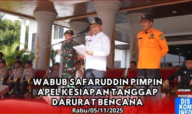 Wabup Rohul Syafaruddin Pimpin Apel Kesiapan Tanggap Darurat Bencana 