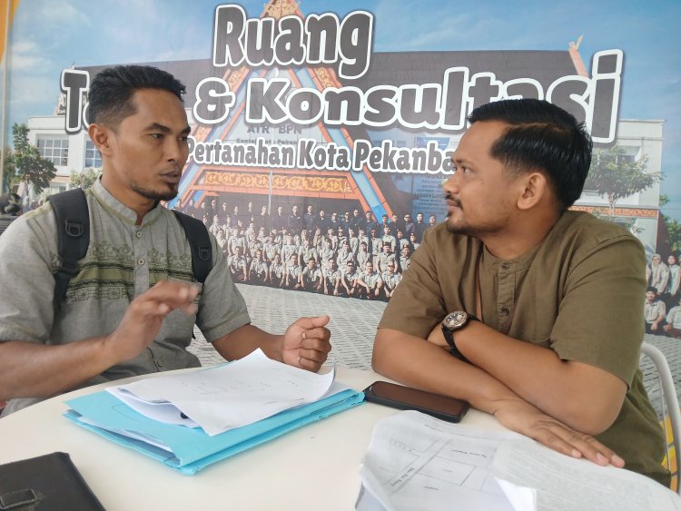 Diduga Lakukan Maladministrasi, ATR/BPN Pekanbaru Terancam Digugat ke Pengadilan Negeri