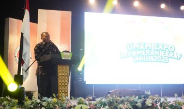 Majukan Ekonomi Daerah, Bupati Inhil Buka UMKM Expo dan Pameran Ekonomi Kreatif BPC HIPMI