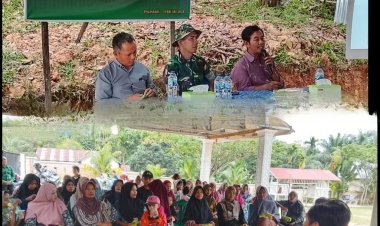 Tak Hanya Bangun Fisik, Satgas TMMD ke-127 Kodim 0301/Pekanbaru Perkuat Keterampilan Warga Lewat Penyuluhan Perikanan