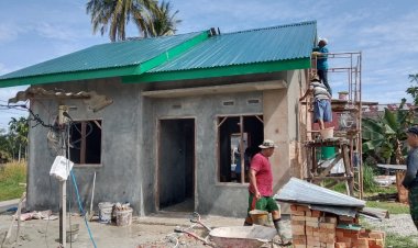 Satgas TMM ke-127 Kodim 0301/Pekanbaru Fokuskan Penyelesaian Rumah Saudi Alfa Seri di Tenayan Raya