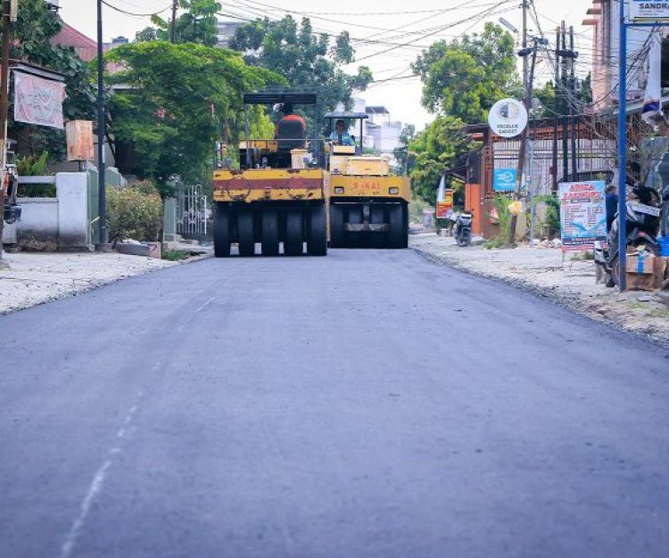 Jalan Rusak di Pekanbaru Akan Diaspal, Wali Kota Agung Nugroho Targetkan Tahun ini Lebih 42 KM