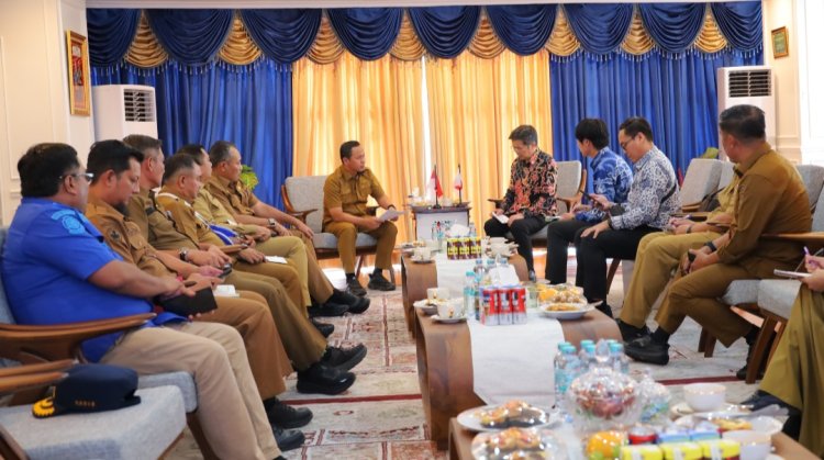 Bahas Pertukaran Pemuda hingga Green City, Konjen Jepang Kunjungi Wali Kota Pekanbaru Agung Nugroho