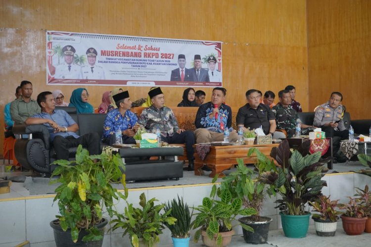 Musrenbang 2027 Gunung Toar, Camat Usulkan Peningkatan Jalan
