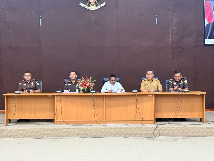 Bupati Pelalawan Zukri Tekankan Tertib Administrasi dan Perlindungan Aset, Buka Sosialisasi Pengelolaan Barang Milik Daerah