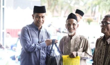 Safari Ramadan di Desa Karya Bhakti, Bupati Kampar Janjikan Program Tepat Sasaran