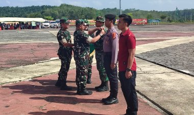 Tutup TMMD ke-127 Kodim 0301/Pekanbaru, Kasdam XIX/Tuanku Tambusai Minta Semangat Gotong Royong Terus Dipelihara