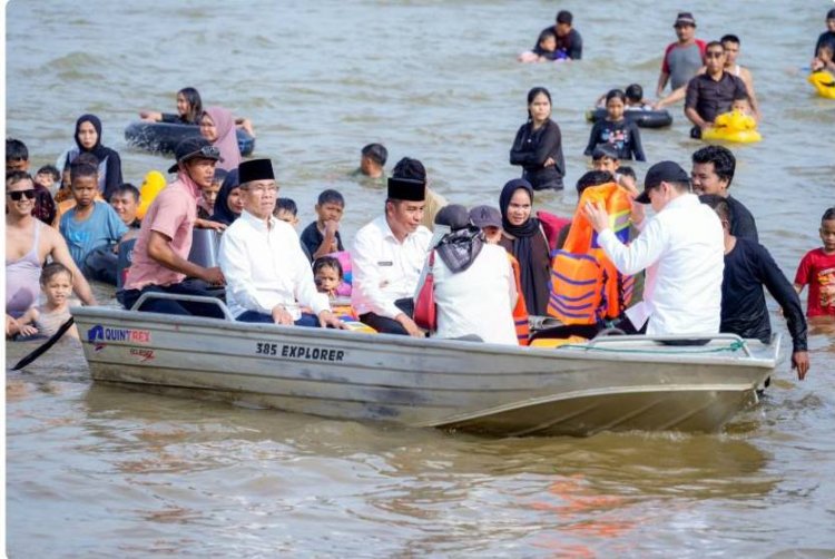 Dari Tradisi Balimau Kasai, Bupati Kampar Ajak  Lestarikan Warisan Leluhur