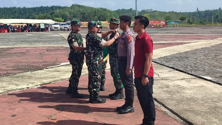 Tutup TMMD ke-127 Kodim 0301/Pekanbaru, Kasdam XIX/Tuanku Tambusai Minta Semangat Gotong Royong Terus Dipelihara