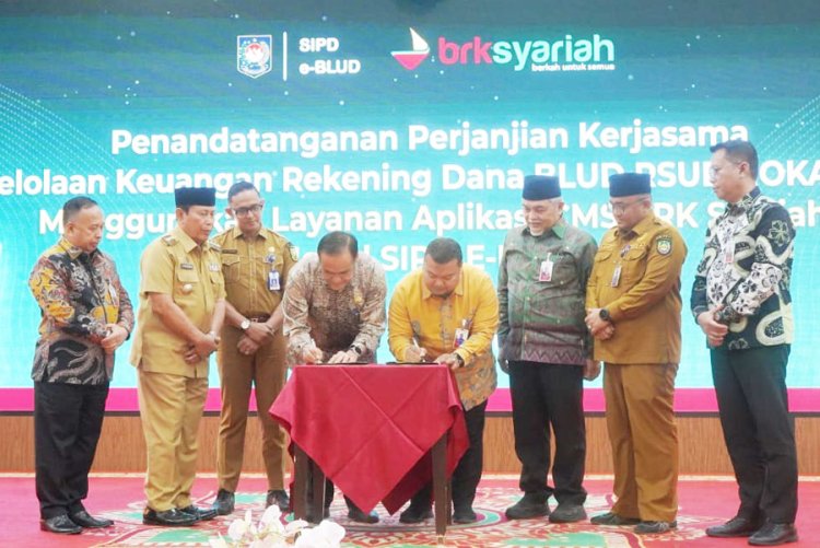 RSUD Rohul Terapkan Layanan SIPD BLUD BRKS, Bupati Sukiman: transparansi dan akuntabilitas