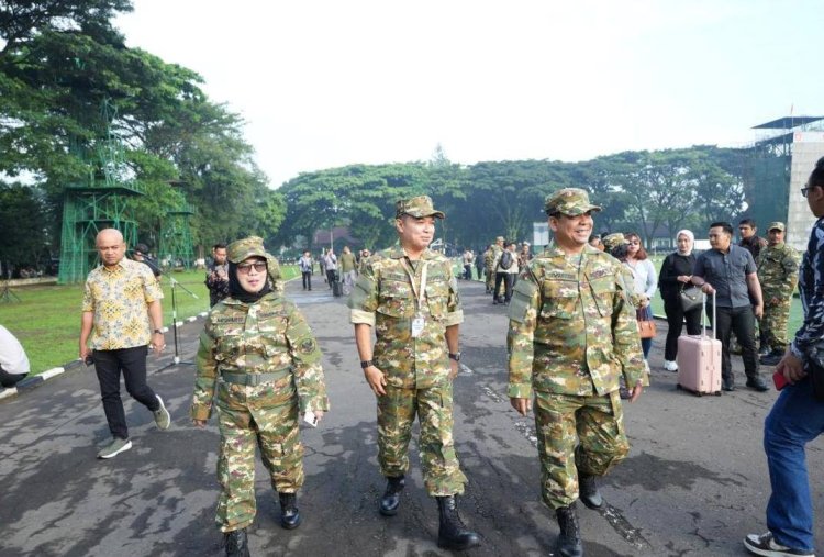 Wabup Rohul Syafaruddin Poti Ikuti Retreat di Akmil Magelang