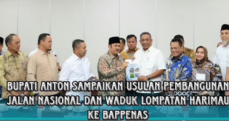 Bupati Rohul Audiensi ke Bappenas, Usulkan Jalan Nasional dan Waduk Strategis