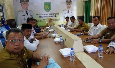 Wabup Inhil Yuliantini Ikuti Peluncuran Panduan dan Bahan Ajar Pendidikan Antikorupsi Secara Virtual