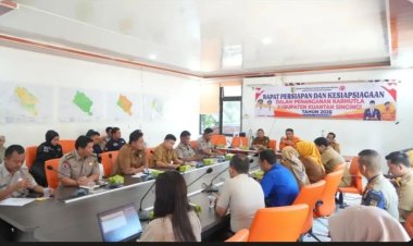 El Nino Mengintai, Pemkab Kuansing Rapatkan Barisan Antisipasi Karhutla