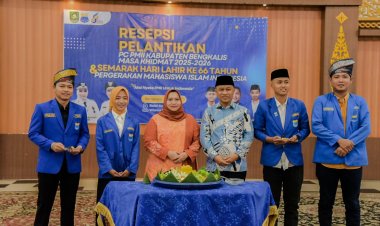 Bupati Bengkalis Hadiri PC PMII Bengkalis, Ajak Pemuda Aktif Bangun Daerah