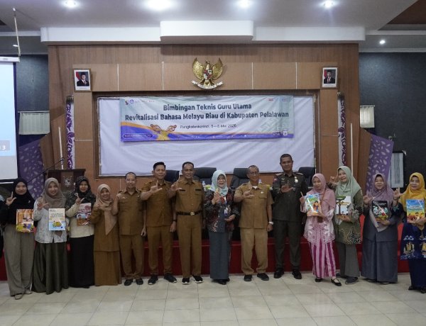 Balai Bahasa Riau Gelar Bimtek RBD di Pelalawan, Tumbuhkan Rasa Bangga terhadap Bahasa Ibu