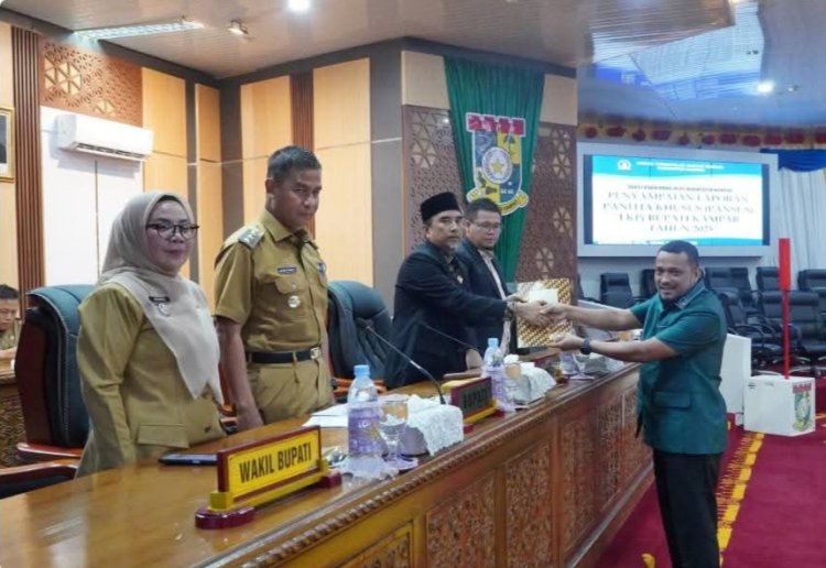 DPRD Rapat Paripurna Laporan Pansus Atas LKPJ 2025