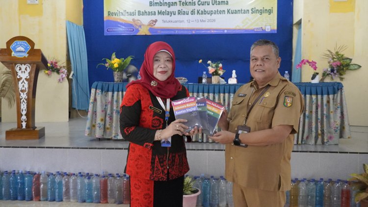 Balai Bahasa Riau Hidupkan Bahasa Melayu di Kuansing, Gelar Bimtek untuk Guru SD dan SMP dengan Pendekatan Sastra