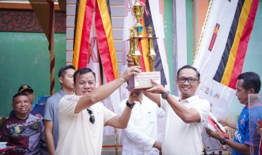 Bupati Suhardiman Amby Tutup Pacu Jalur Rayon I Inuman, Gerakkan Ekonomi dan Lestarikan Budaya