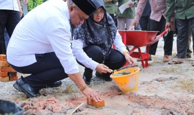 Luncurkan Bulan Wakaf, Bupati Siak Memulai Pembangunan Rumah Singgah Gratis 10 Kamar