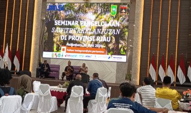 JMSI Riau Bersama PT Agrinas Palma Nusantara Gelar Seminar Pengelolaan Sawit Berkelanjutan, Hadirkan Dr Mulono Apriyanto dan Dt Ahmad Khairuddin