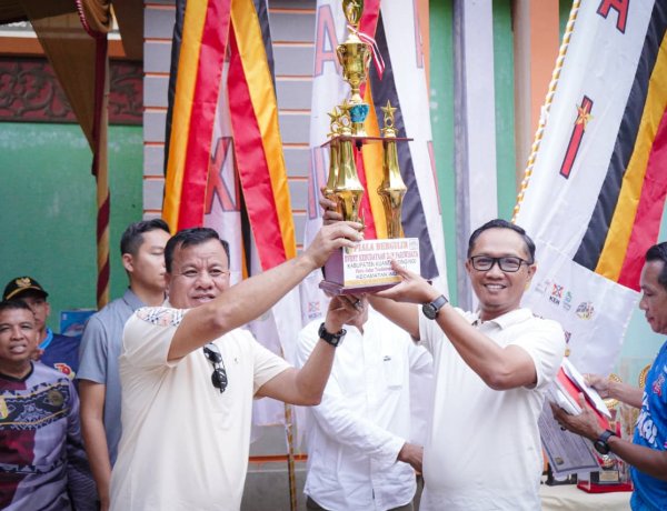 Bupati Suhardiman Amby Tutup Pacu Jalur Rayon I Inuman, Gerakkan Ekonomi dan Lestarikan Budaya