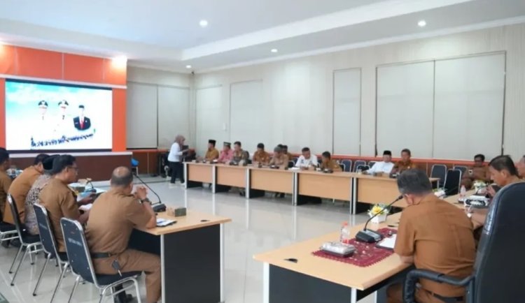 Bupati Kuansing Pimpin Rapat Persiapan MTQ ke-44 Provinsi Riau, Bahas Teknis Pelaksanaan Pawai Ta'aruf