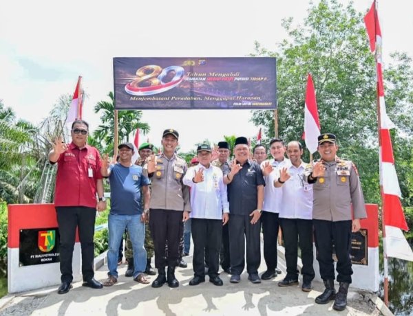 Bupati Kasmarni Apresiasi Jembatan Merah Putih Presisi, Kadisperkimtan: Akses Terbuka, Pembangunan Desa Makin Cepat