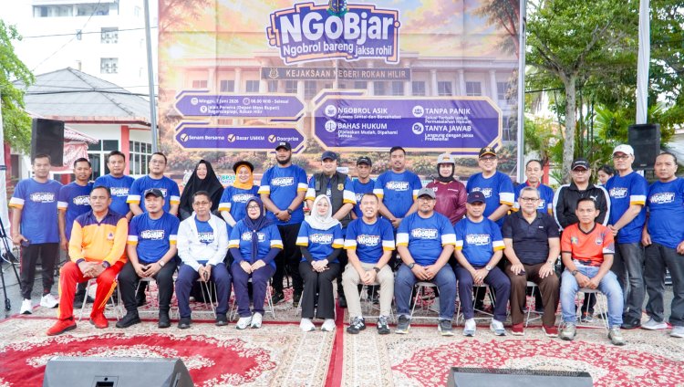 Wakil Bupati Jhony Charles Puji Inovasi Pelayanan Publik Kajari Rohil