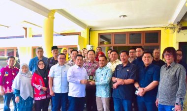 Bahas Penyusunan Ranperda Penyelenggaraan Program Jaminan Sosial Ketenagakerjaan, Pansus IV DPRD Bengkalis Kunjungi Disnakertrans Riau