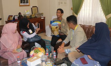 Tim KKN-PPM UGM Bentala Melayu Perkenalkan Bibit Padi Unggul Gamagora 7, Silaturahmi dengan Wakil Bupati Siak