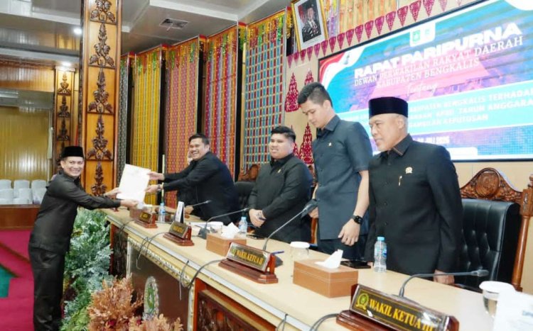 Banggar DPRD Bengkalis Sampaikan Sejumlah Rekomendasi, Bahas Ranperda Pertanggungjawaban APBD 2025