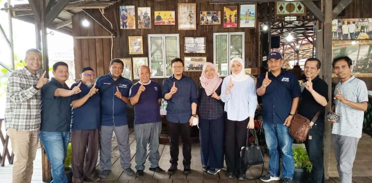 Corporate Communication PHR Silaturahmi dengan JMSI Riau, Dheni Kurnia: Semua Wartawan Harus Miliki Kompetensi
