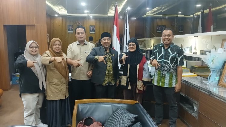 Sinergi Kuat, Ahmad Taridi Sambut Hangat Pengurus JMSI Kampar