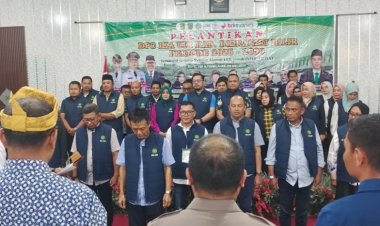 Edison Ajak Alumni Dukung Inhil Hebat, Pengurus DPC IKA UIR Inhil Dilantik
