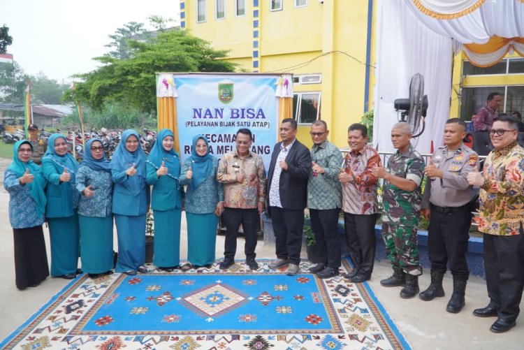 Bupati Bistamam Resmikan Program NAN BISA Pelayanan Bijak Satu Atap di Rimba Melintang, Permudah Akses Layanan